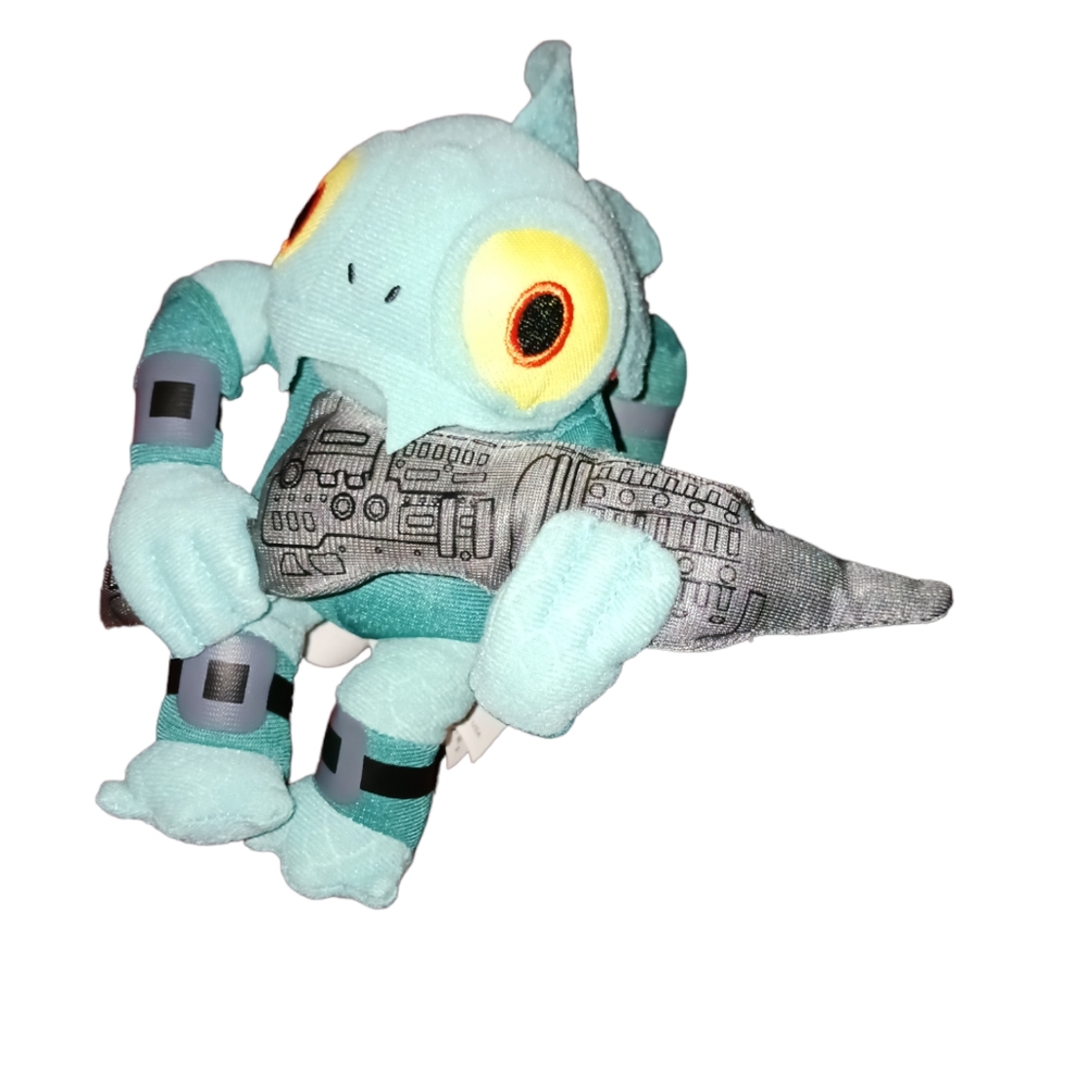 Activision Skylanders Gill Grunt 2012 Plush Stuffed Animal Green Blue